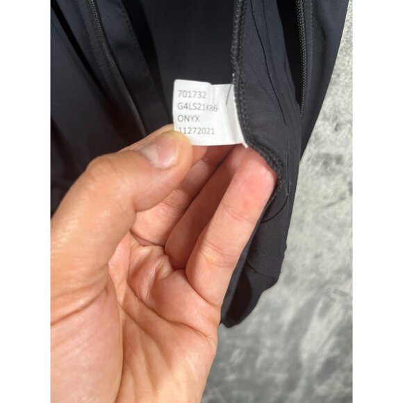 G/FORE Golf Long Sleeve Womens X-Large Full Zip Pullove Top Black Stretch - Picture 7 of 10